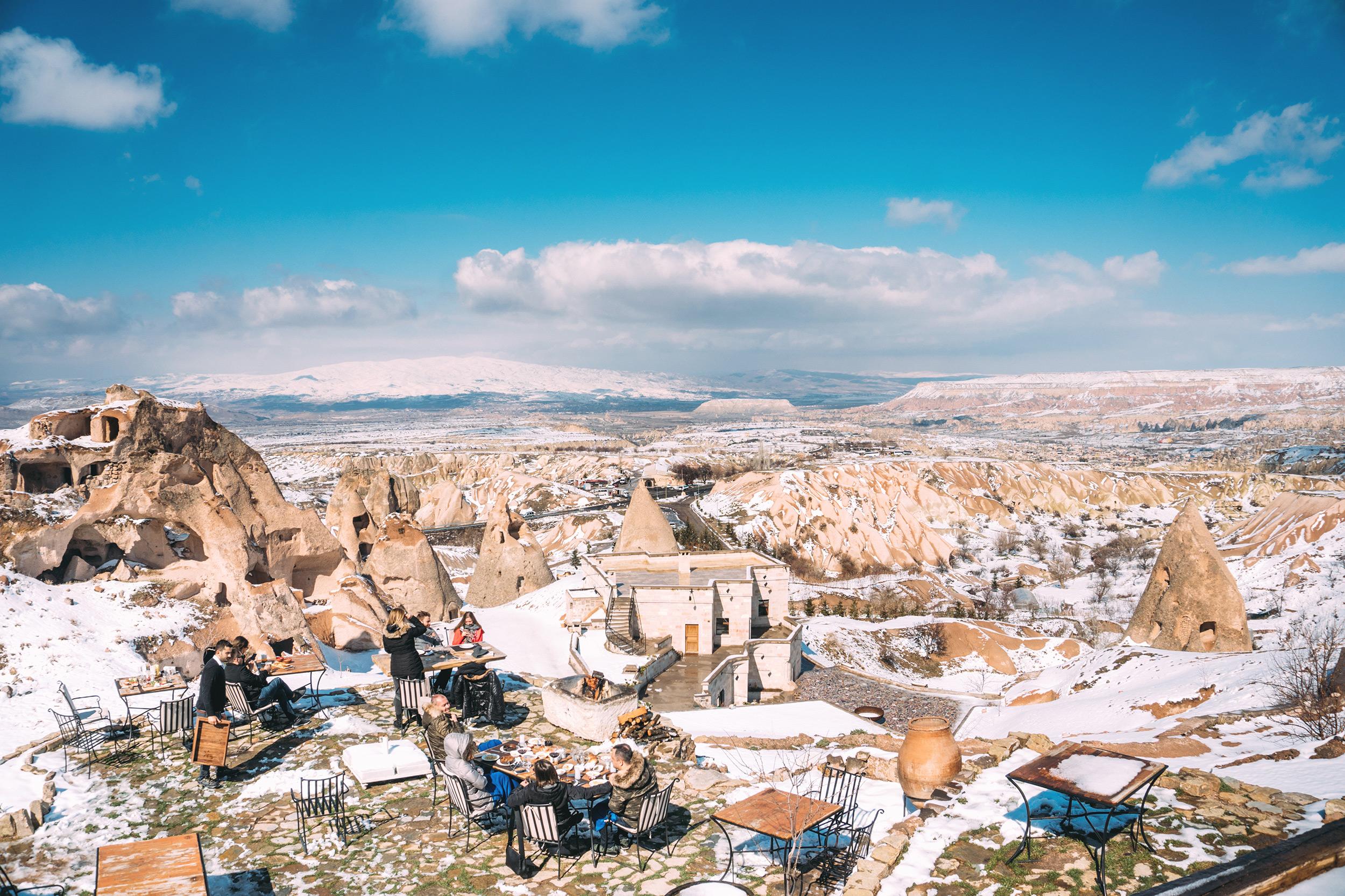 Millstone Cave Suites Hotel Üchisar Exteriér fotografie