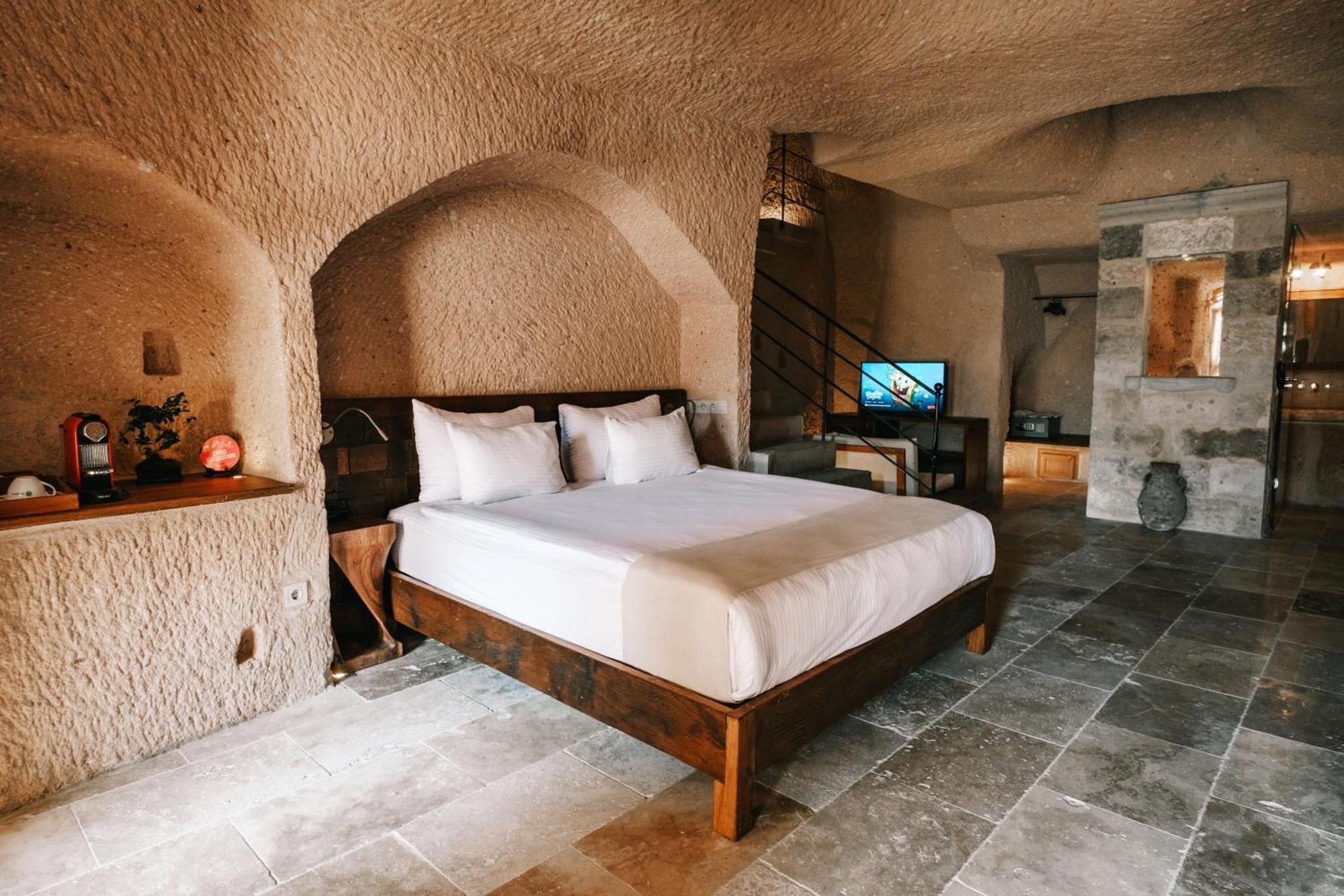 Millstone Cave Suites Hotel Üchisar Exteriér fotografie