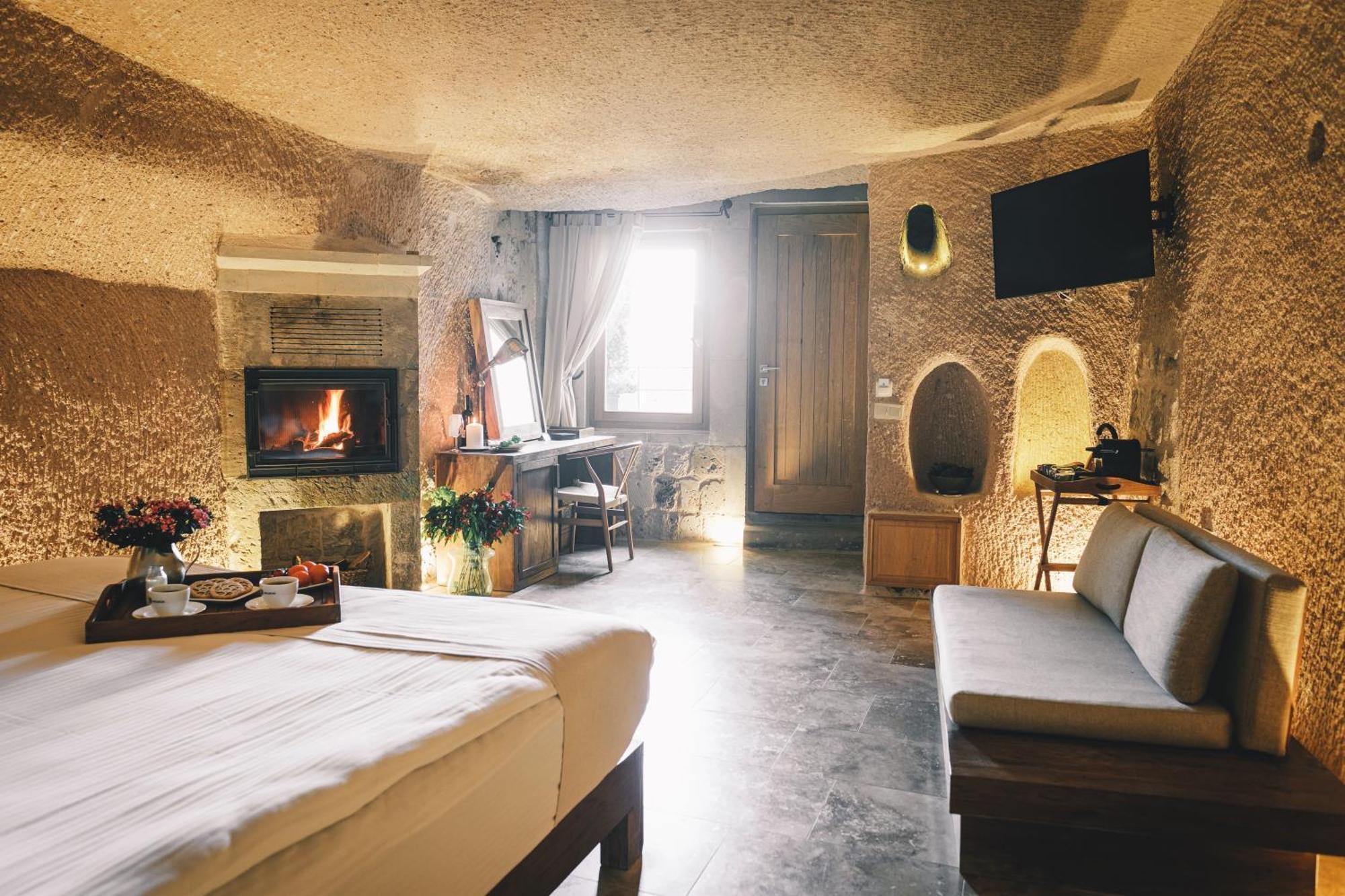 Millstone Cave Suites Hotel Üchisar Exteriér fotografie