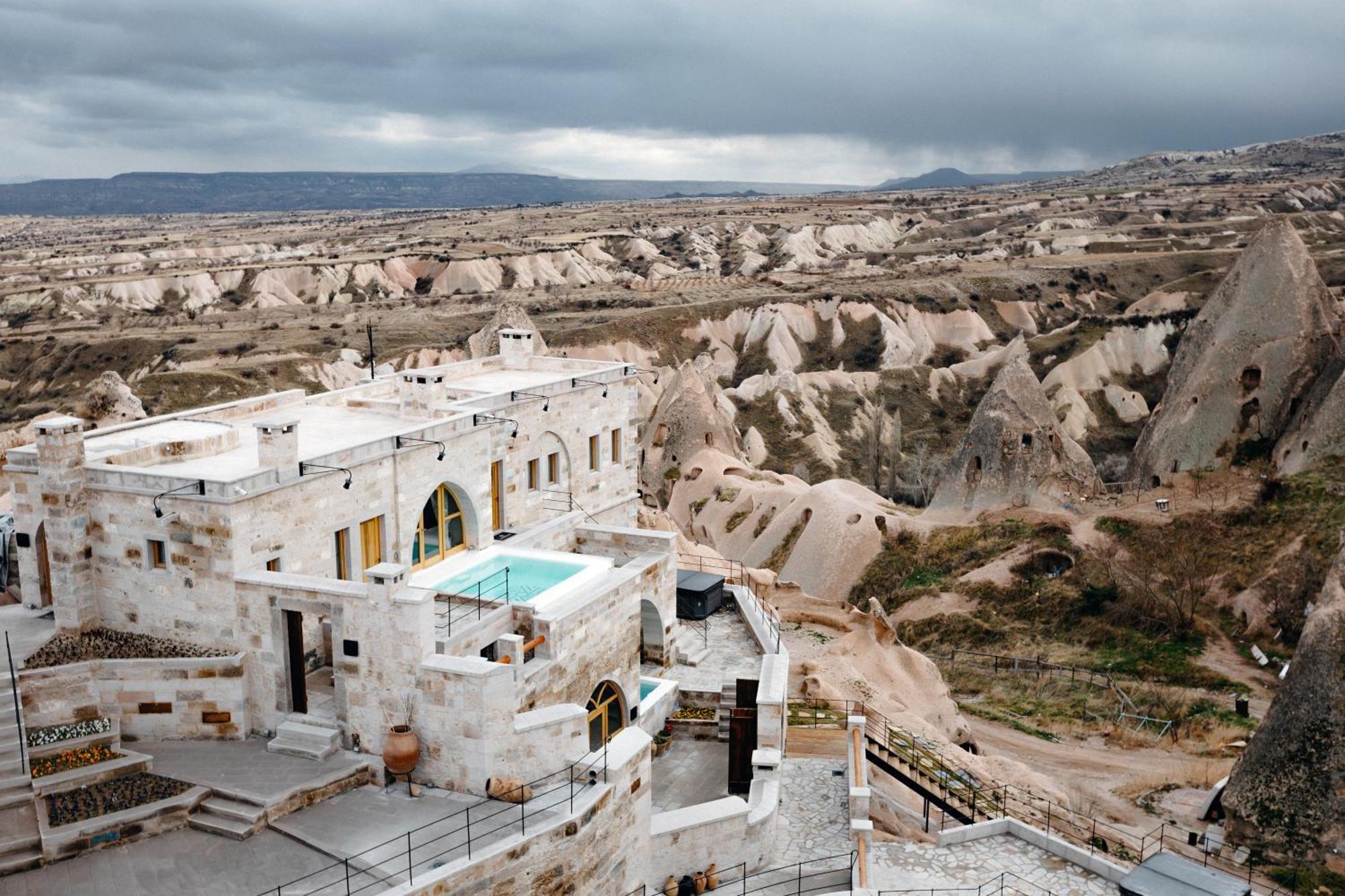 Millstone Cave Suites Hotel Üchisar Exteriér fotografie
